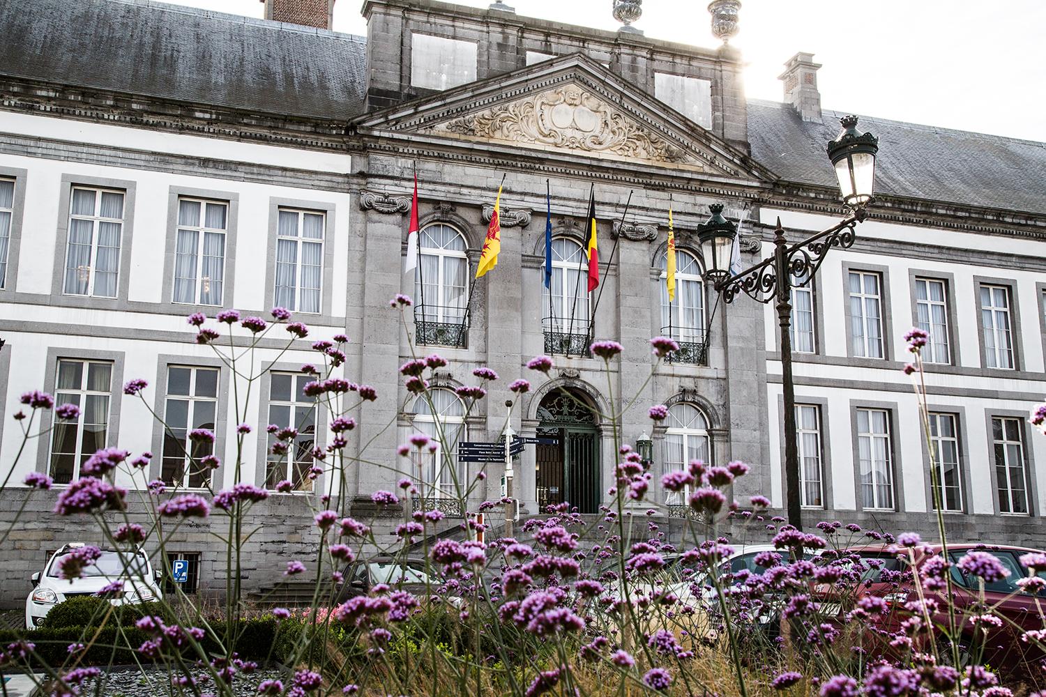 Façade de l'Hôtel de Ville de Tournai