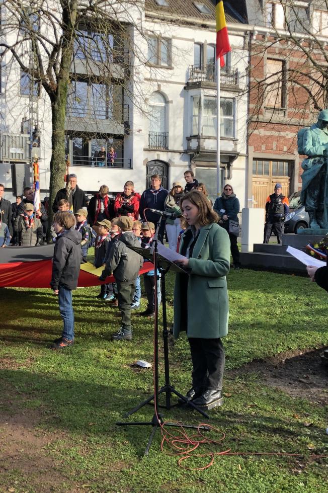 Cérémonie de commémoration du 105ème anniversaire de l’Armistice.