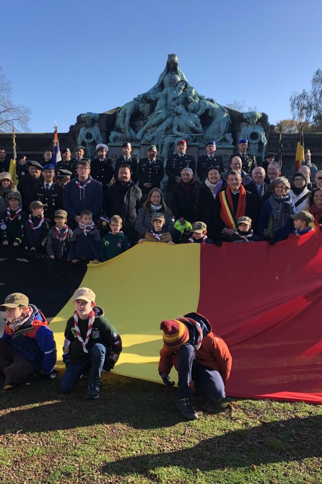 Cérémonie de commémoration du 105ème anniversaire de l’Armistice.