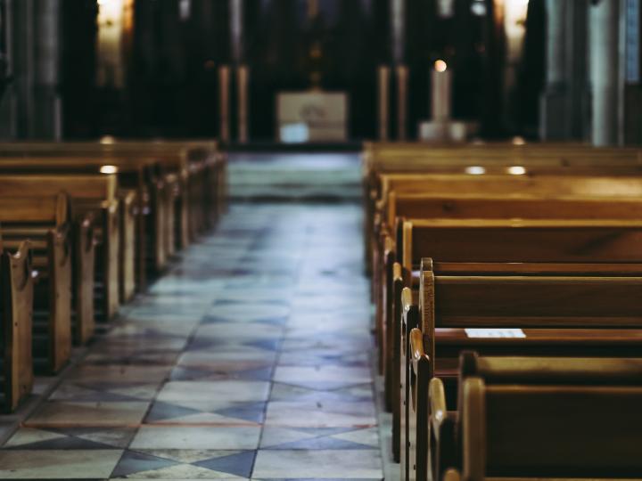 Intérieur d'une église